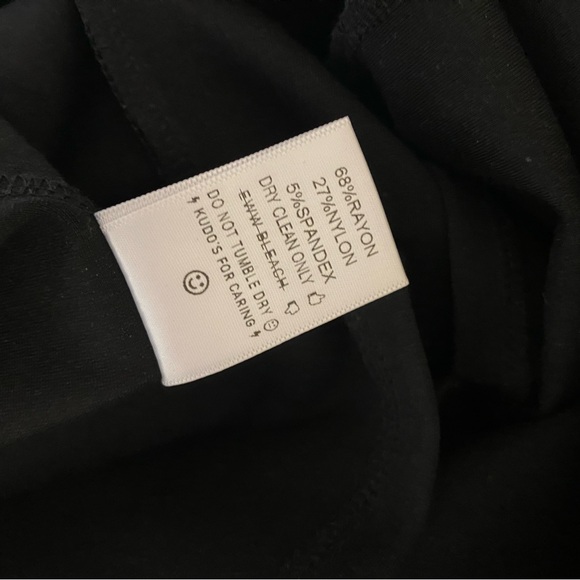 Beginning Boutique Black Asymmetrical Bodycon Dress (medium) - Picture 7 of 7